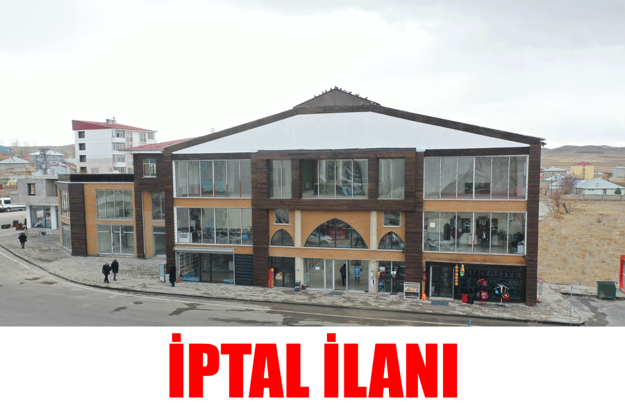 DÜKKAN KİRALAMA İHALESİ  İPTAL İLANI