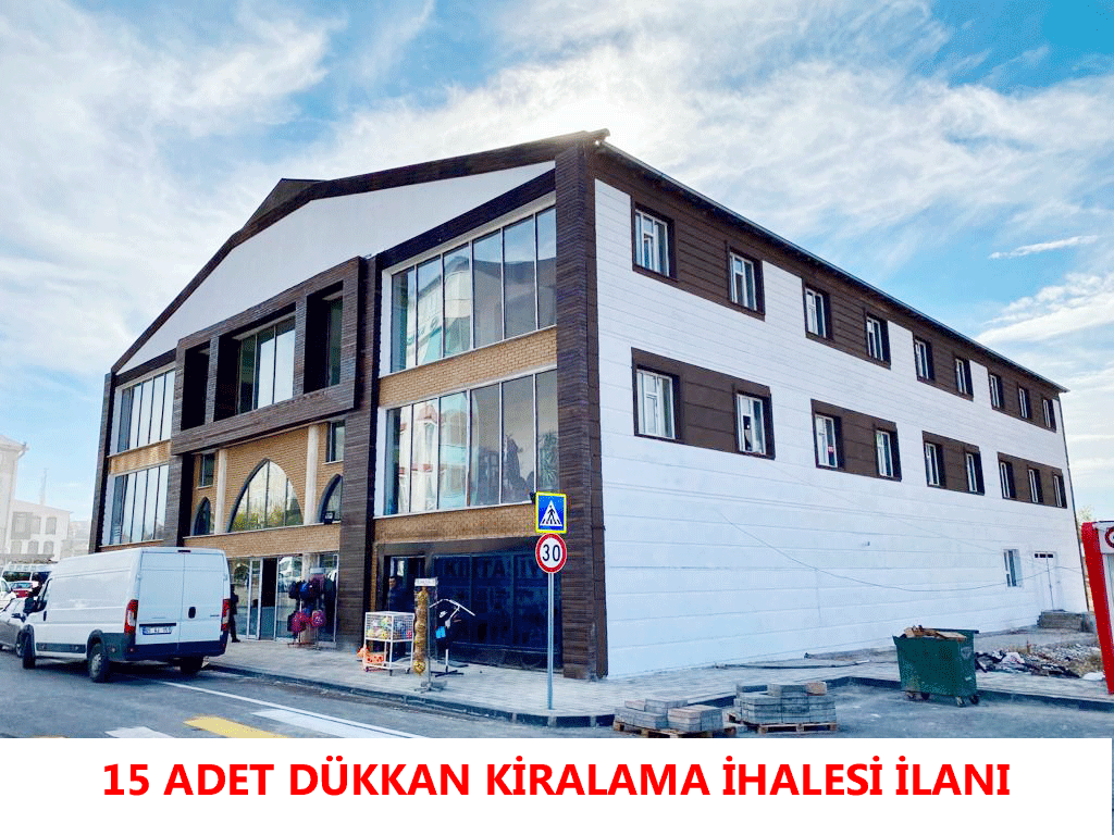 DÜKKAN KİRALAMA İLANI 27.11.2023